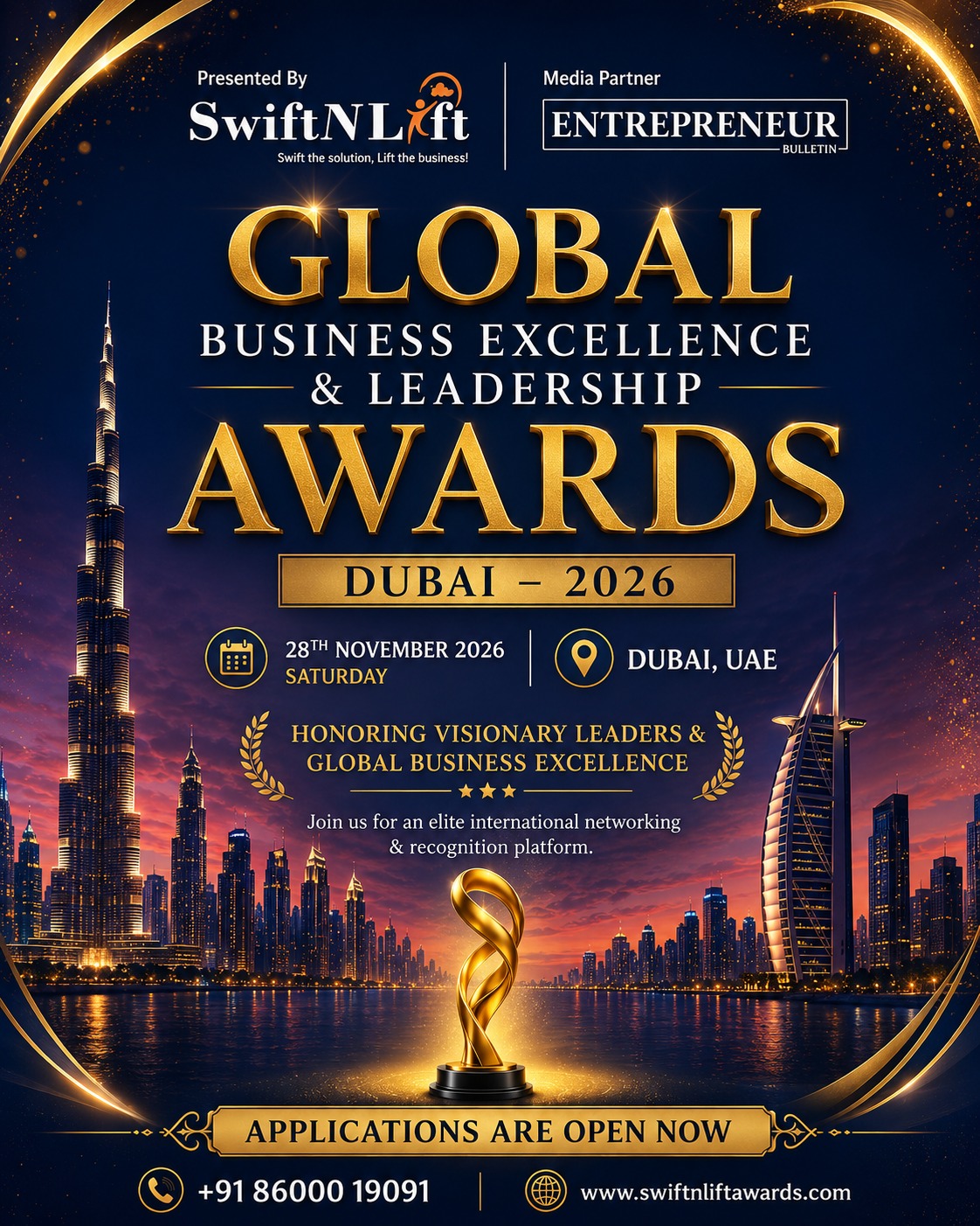 Global Business Excellence & Leadership Awards 2026